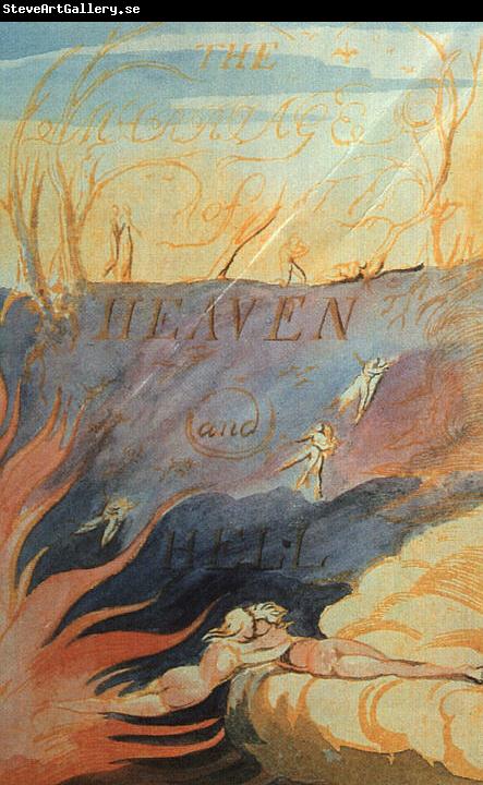 Blake, William The Marriage of Heaven Hell